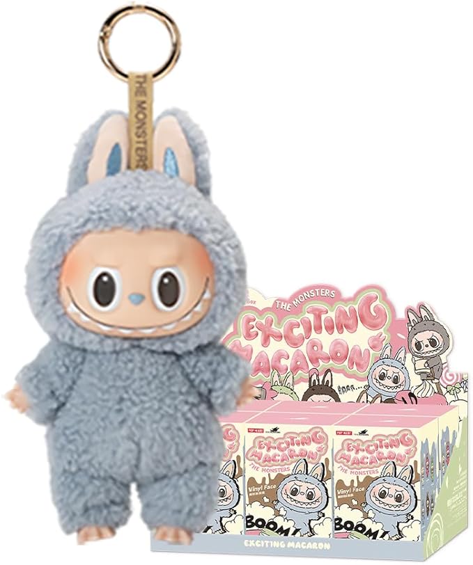 Monster Labubu Tasty Macarons Vinyl Face
